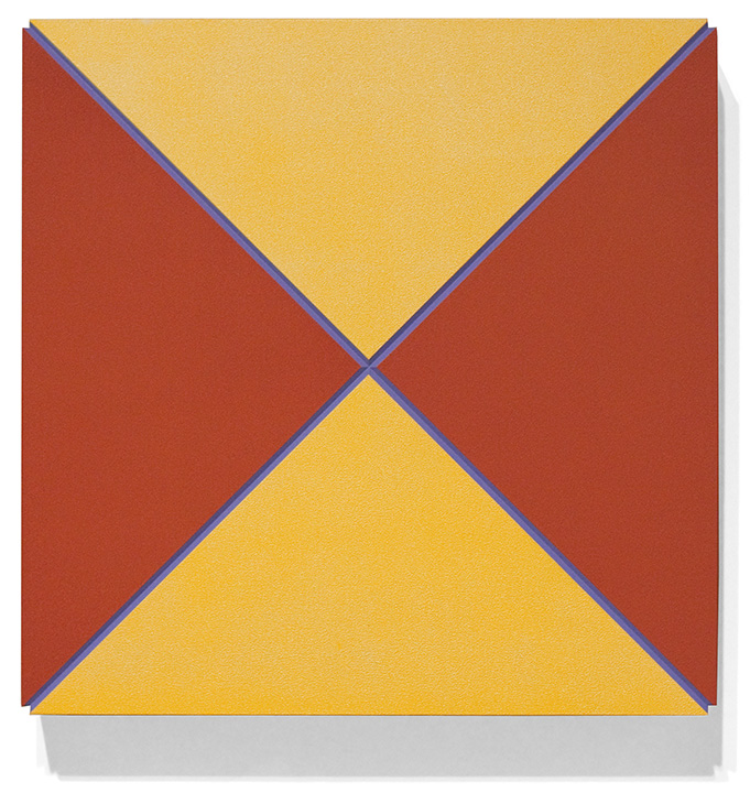 Burnt Orange-Yellow Quarters, 2010