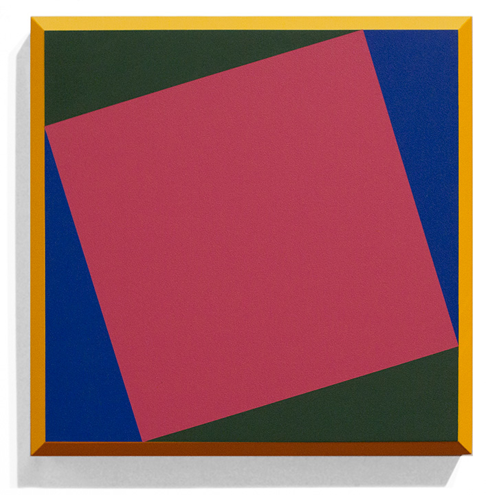 Raspberry Square Twist Bevel, 2010