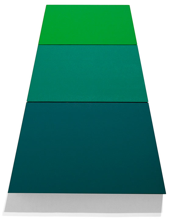 Three Green Taper, 2009