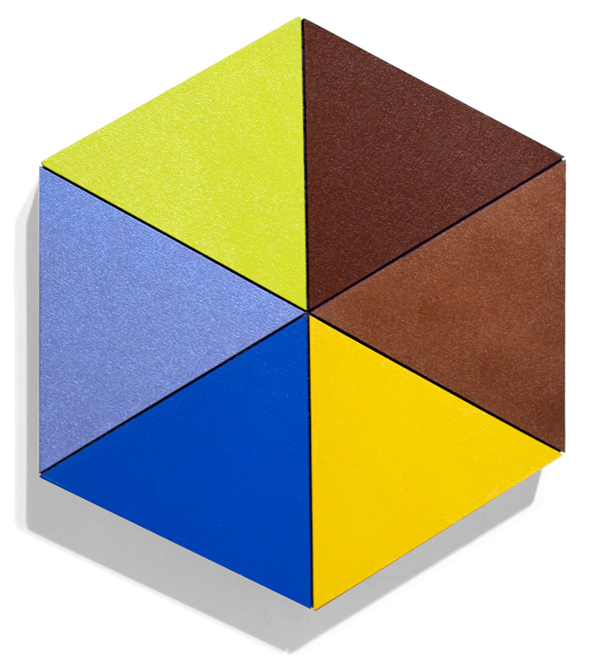 Ronald Davis R And B Hexagon 2009
