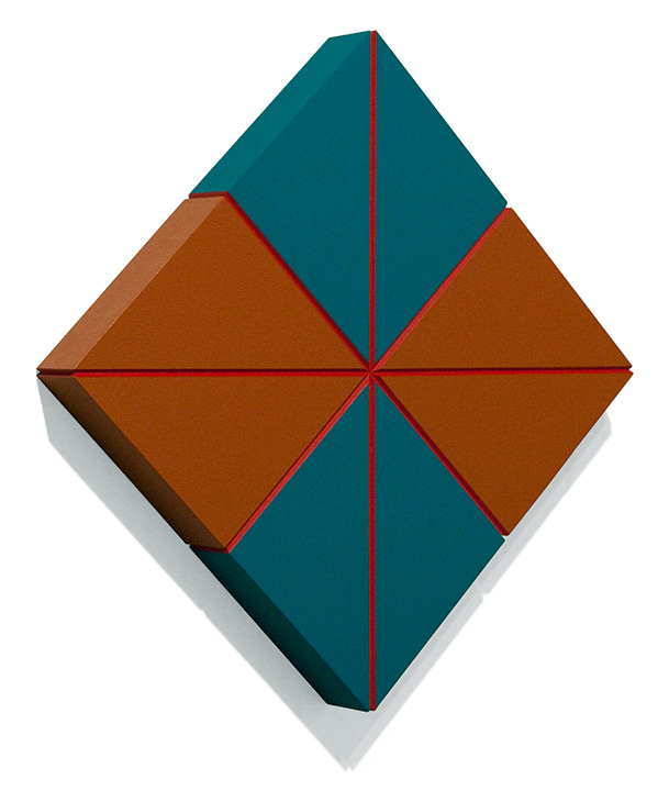 Tourquoise-Brown Eights Diamond, 2010