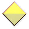 PTN 1088. Yellow Bevel Diamond, 2002