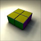 Quad Cubes, version 2, 2005