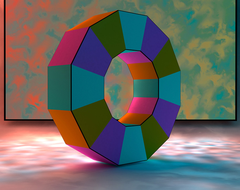 Upright Dodecagon VII, 2007