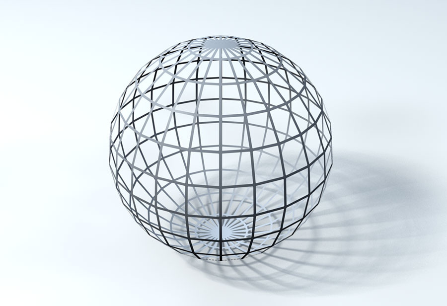 Wire Sphere, 2007