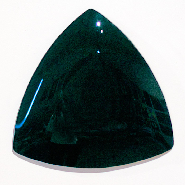 Dark Green Glass Trifoil, 2011
