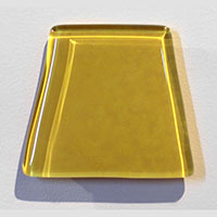 Yellow Glass Trapezoid, 2016