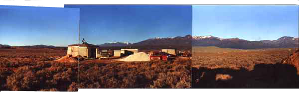 Hondo Studio/Residence Construction Site: 1990